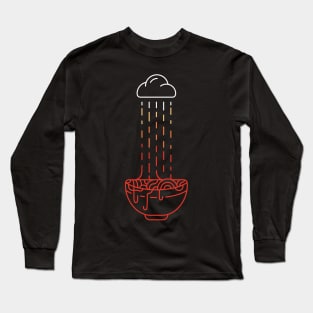 Ramen in The Rain Long Sleeve T-Shirt